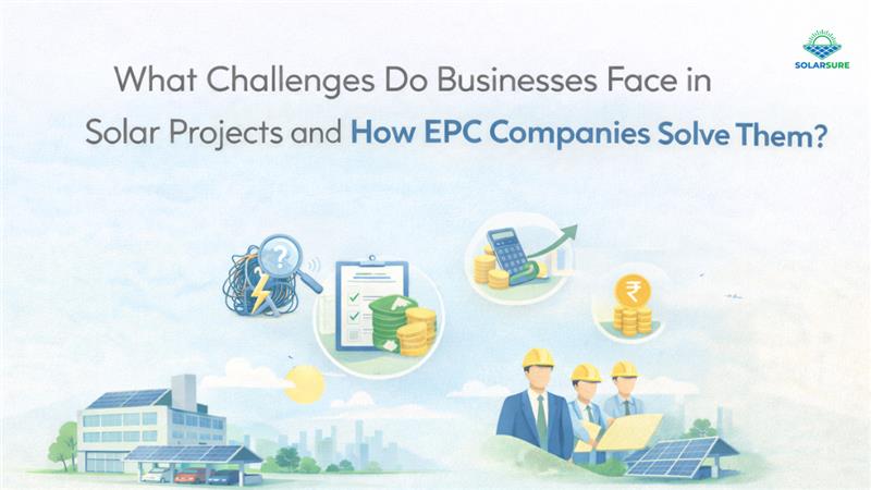 What challenges do businesses face and how solar EPC solve them.