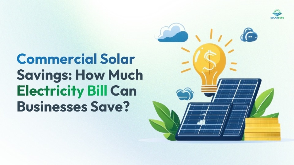 Commercial Solar Savings: How Much Electricity Bill Can Businesses Save?