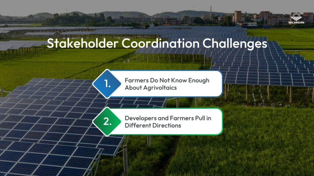 Stakeholder Coordination Challenges in Agrivoltaics Solar Plant