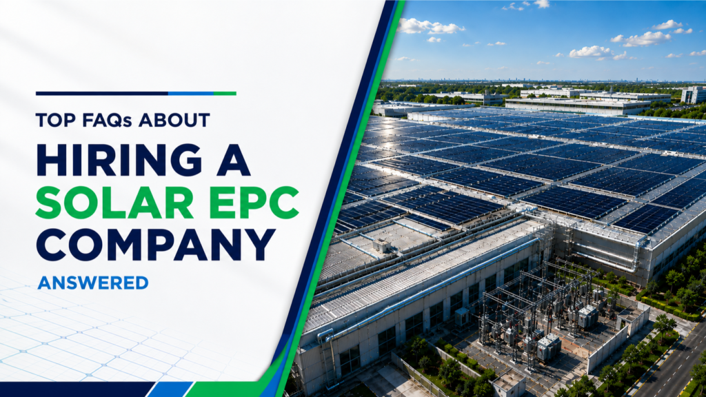FAQs about hiring a solar EPC company for industrial projects